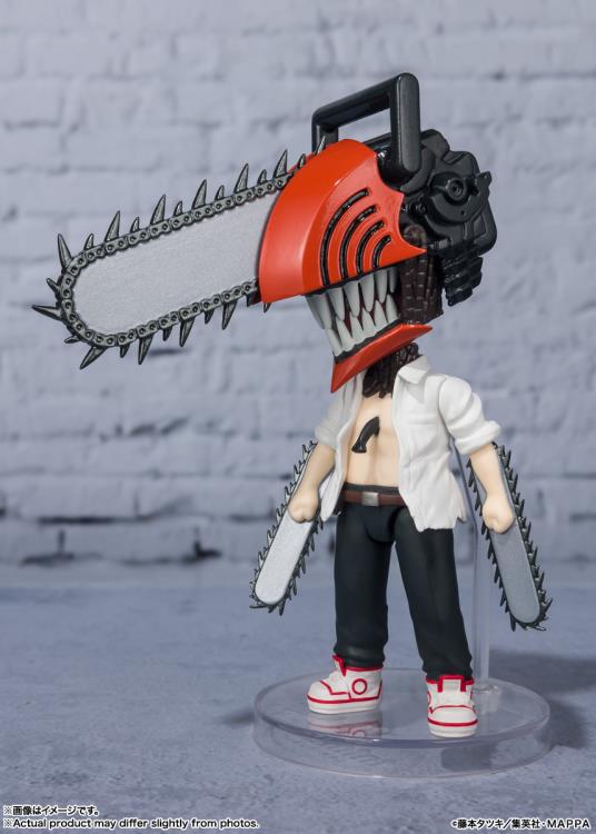 Bandai Figuarts Mini #117 Chainsaw Man Action Figure - Anime Collectible for Display & Cosplay Scenes