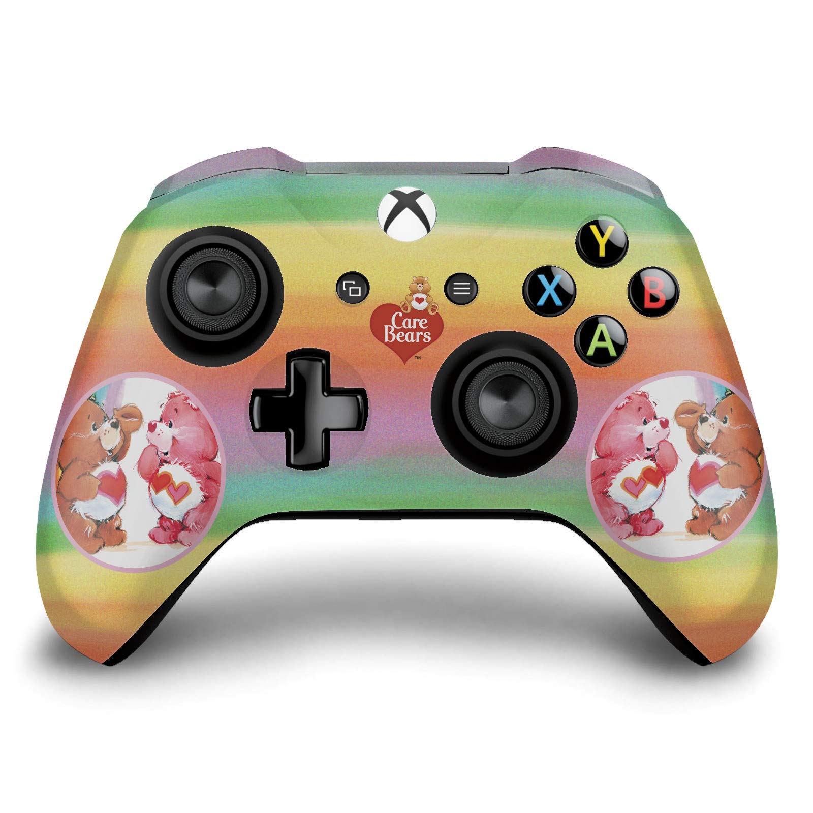 Official Care Bears Rainbow Classic Vinyl Skin Gaming Sticker Decal Compatible with Xbox One S/X Controller - Durable Protection & Custom Design for Gamers - Perfect for Gaming Sessions, Gifts & Collectibles