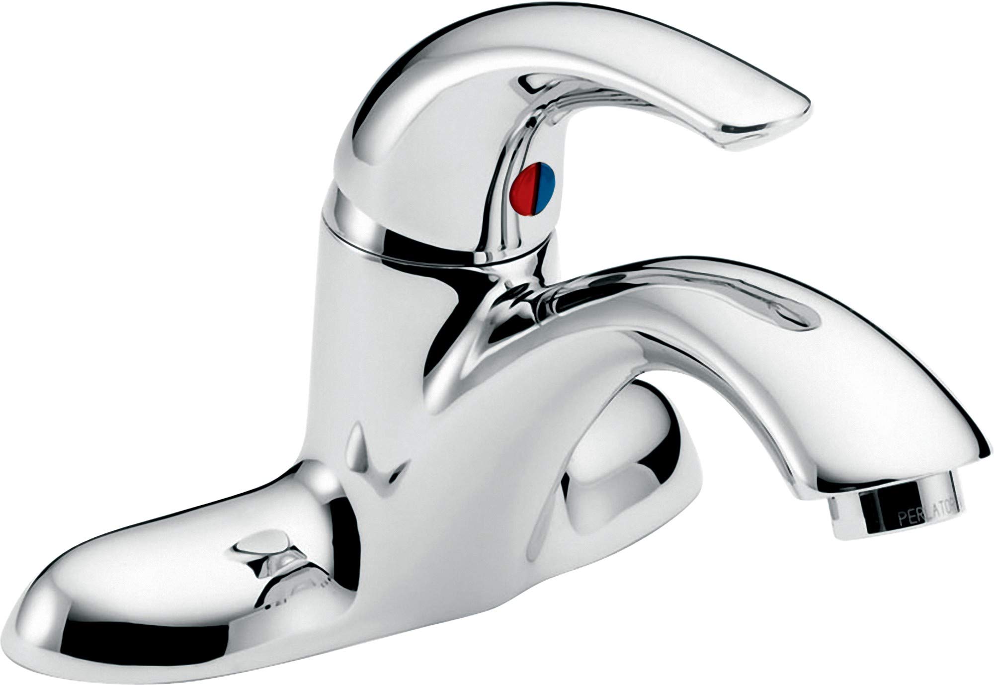 Delta Commercial 22C001 4-Inch Centerset Bathroom Faucet with Pop-Up Drain Assembly - Perfect for Sink Vanity, Powder Room & Commercial Restrooms