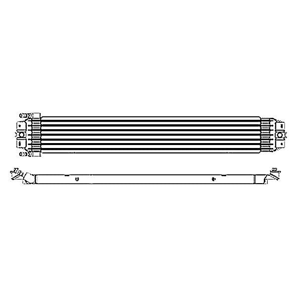 Automatic Transmission Oil Cooler POC048 - For Smooth Gear Shifting