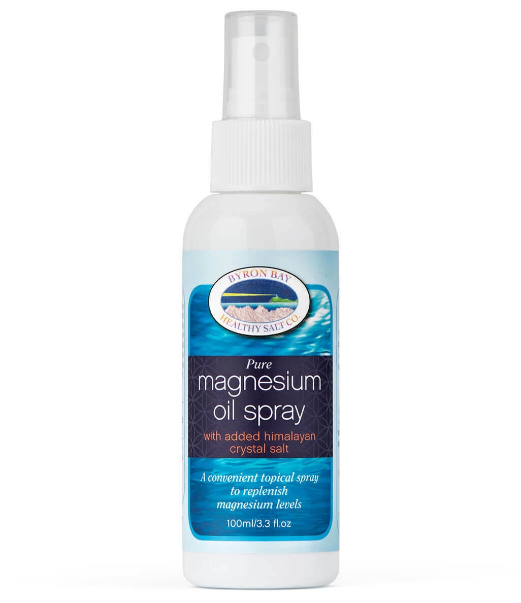 Byron Bay High Strength Magnesium Oil Spray for Muscle Recovery & Relaxation - Topical Magnesium Supplement for Athletes, Post-Workout & Stress Relief