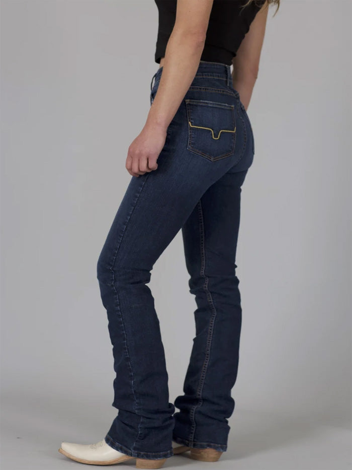 Kimes Ranch 41925 Women's Sarah Ring Spun Denim Jeans - Classic Blue Stretch Denim Pants for Casual Wear & Everyday Comfort
