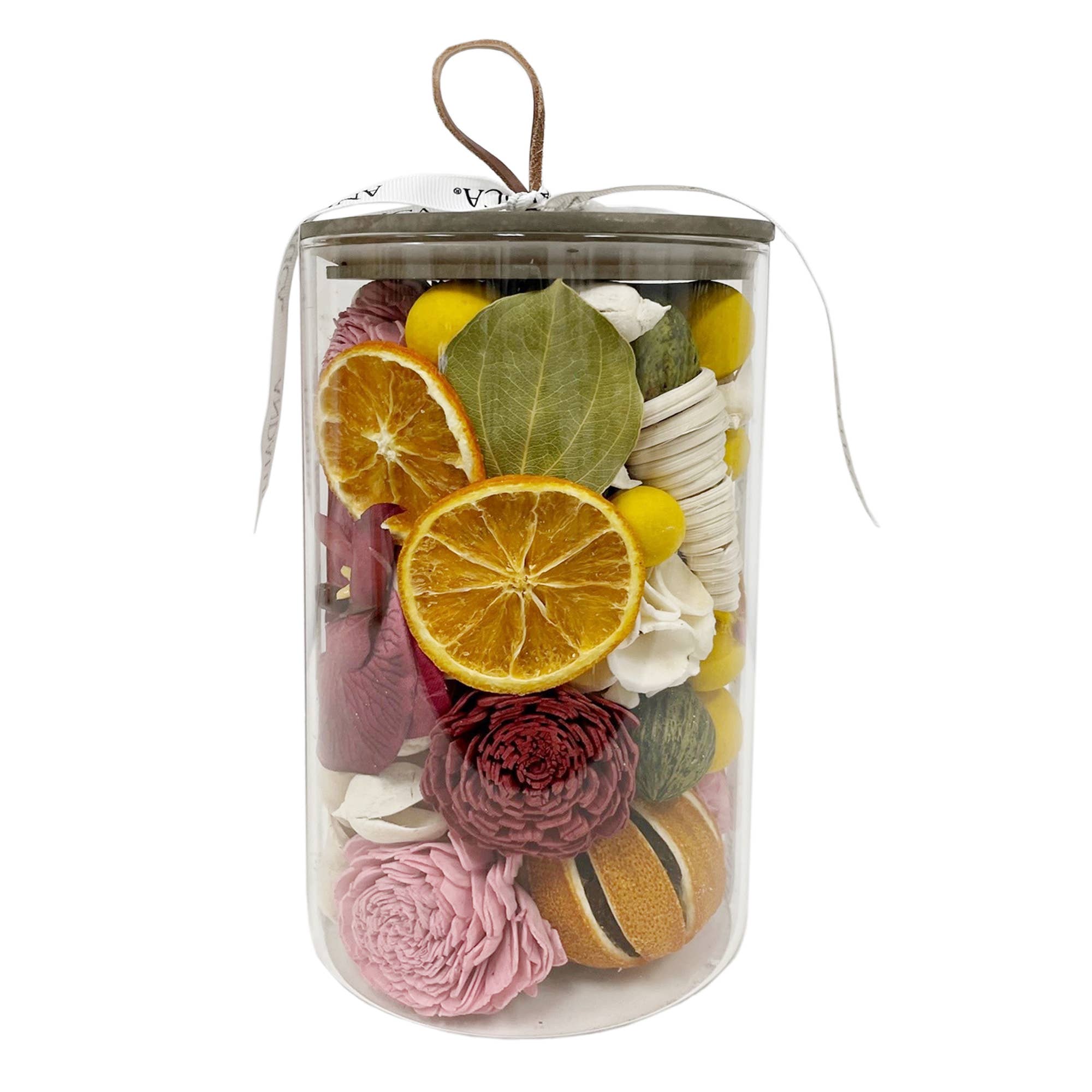 Andaluca Forbidden Flower Oasis Potpourri Jar - Long-Lasting Fragrance for Home, Bathroom & Office Decor | Aromatherapy & Relaxation Gift Idea