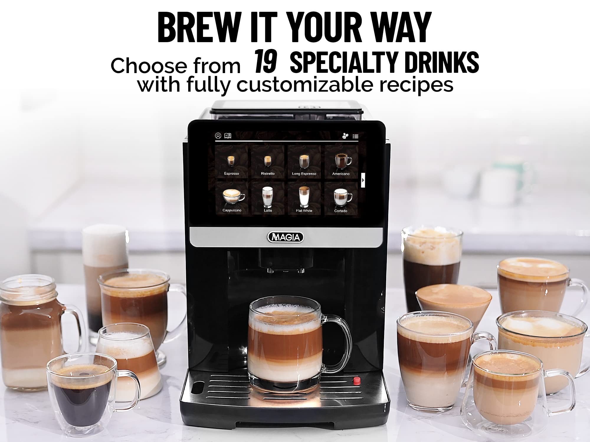 Zulay Magia Super Automatic Coffee Espresso Machine with Built-in Grinder - 7