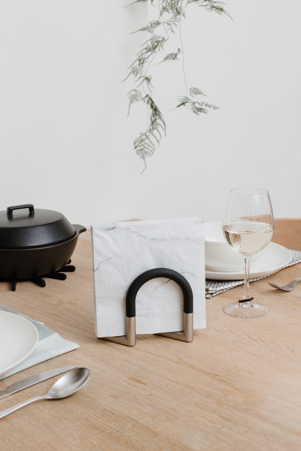 Stainless Steel Swivel Napkin Holder - 360° Rotating Napkin Dispenser for Kitchen, Dining Table, or Restaurant - Perfect for Paper & Cloth Napkins