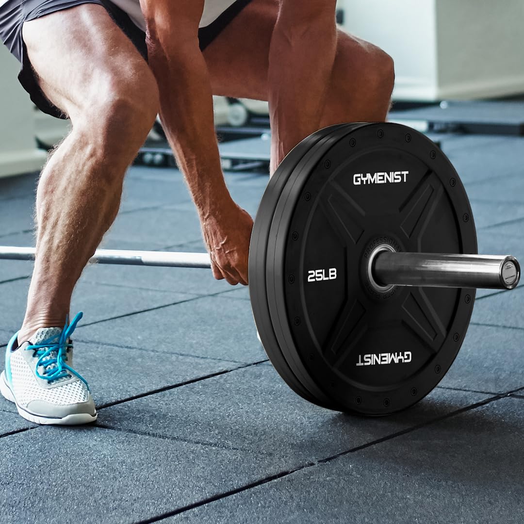 Premium GYMENIST Bumper Plates for 2