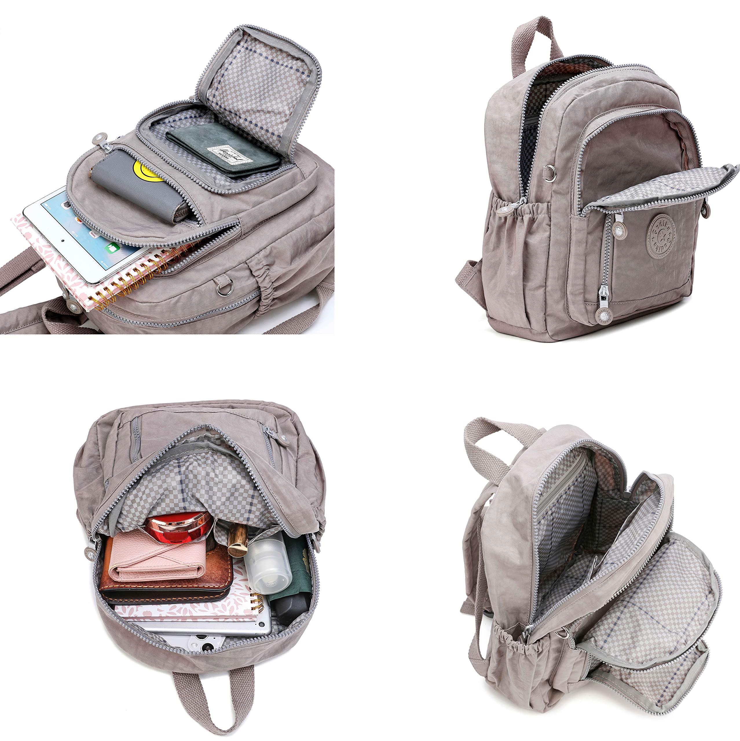 Waterproof Mini Hiking Laptop Backpack for Women & Men - 8.6L Lightweight Travel Backpack for Hiking, Commuting & Daily Use