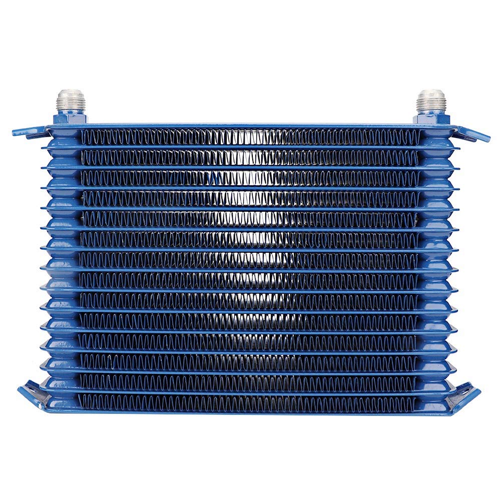 Universal Aluminum Alloy Car AC Condenser - Qiilu High-Performance Vehicle Air Conditioning Condenser Replacement Part for Auto AC System Repair & Upgrade | Perfect for DIY Mechanics & Professional Automotive Maintenance