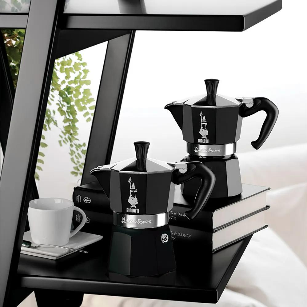 Bialetti Moka Express 6-Cup Stovetop Espresso Maker - Classic Italian Coffee Pot for Home & Office Use