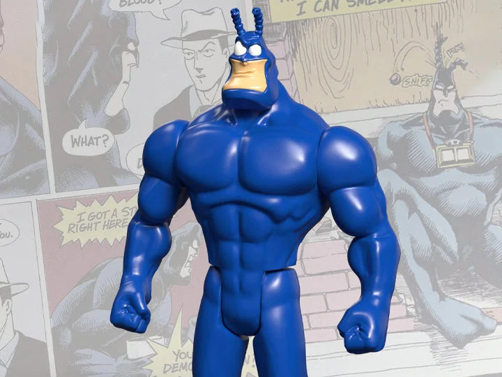 The Tick Longbox Heroes Action Figure - Collectible Superhero Toy for Fans & Collectors | Perfect for Display, Gifts, and Comic Book Enthusiasts