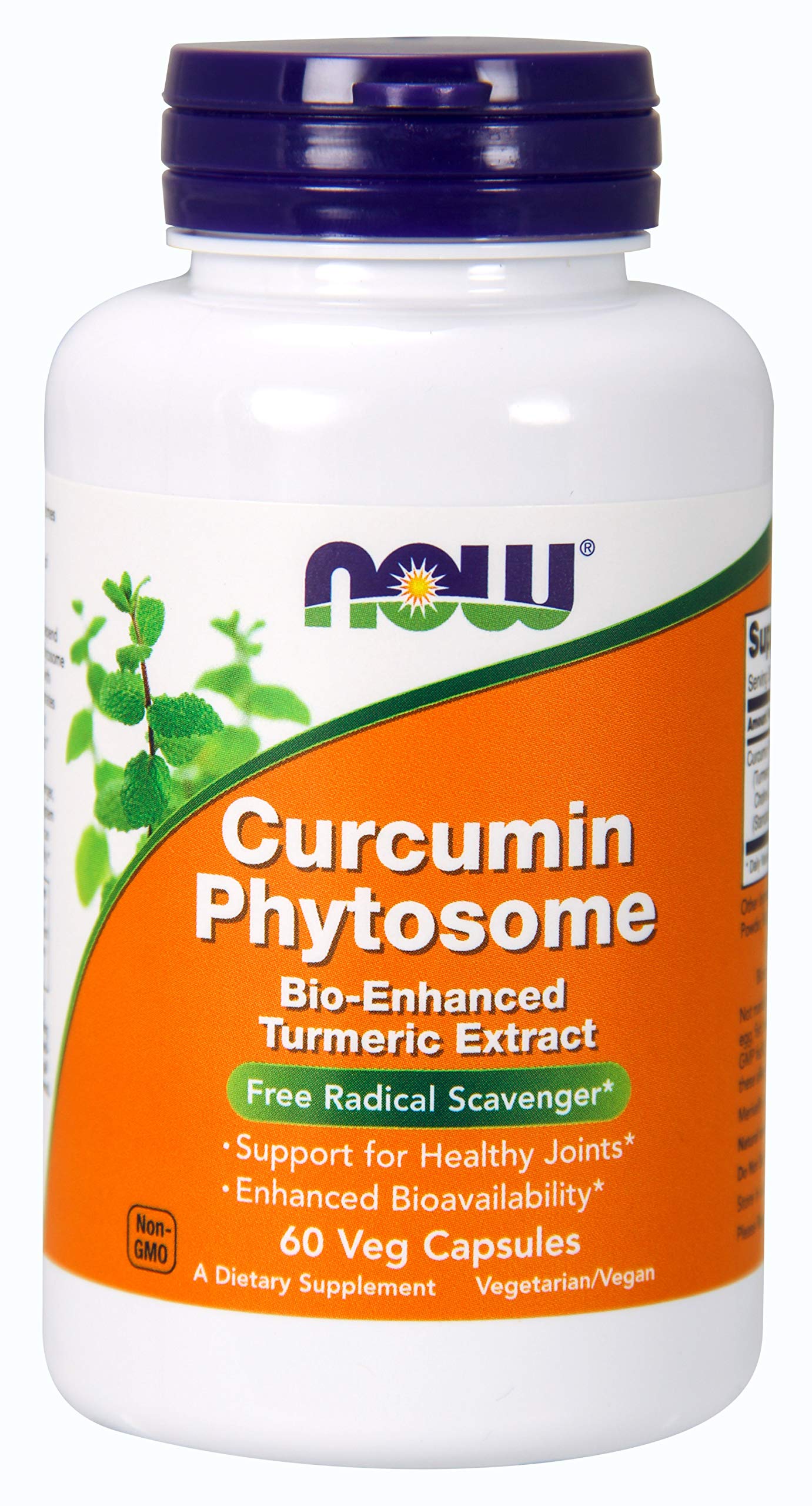 Now Foods Bio-Curcumin Phytosome Supplement - 120 Capsules (2-Pack of 60 VCaps) | Enhanced Absorption Turmeric Extract for Joint Support & Inflammation Relief | Supports Immune System & Healthy Aging | Ideal for Athletes, Seniors & Office Workers | Use for Post-Workout Recovery, Long Office Hours, Travel Wellness, Yoga, Gym & Hiking | Supports Joint Health, Reduces Inflammation & Boosts Immunity