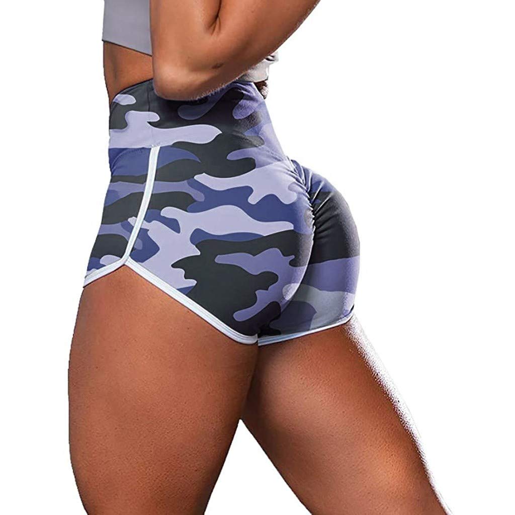 Women's High Waist Scrunch Butt Workout Shorts - Tie Dye Booty Training Biker Shorts for Running, Yoga & Gym | Perfect for Fitness, Lounge & Summer Activities