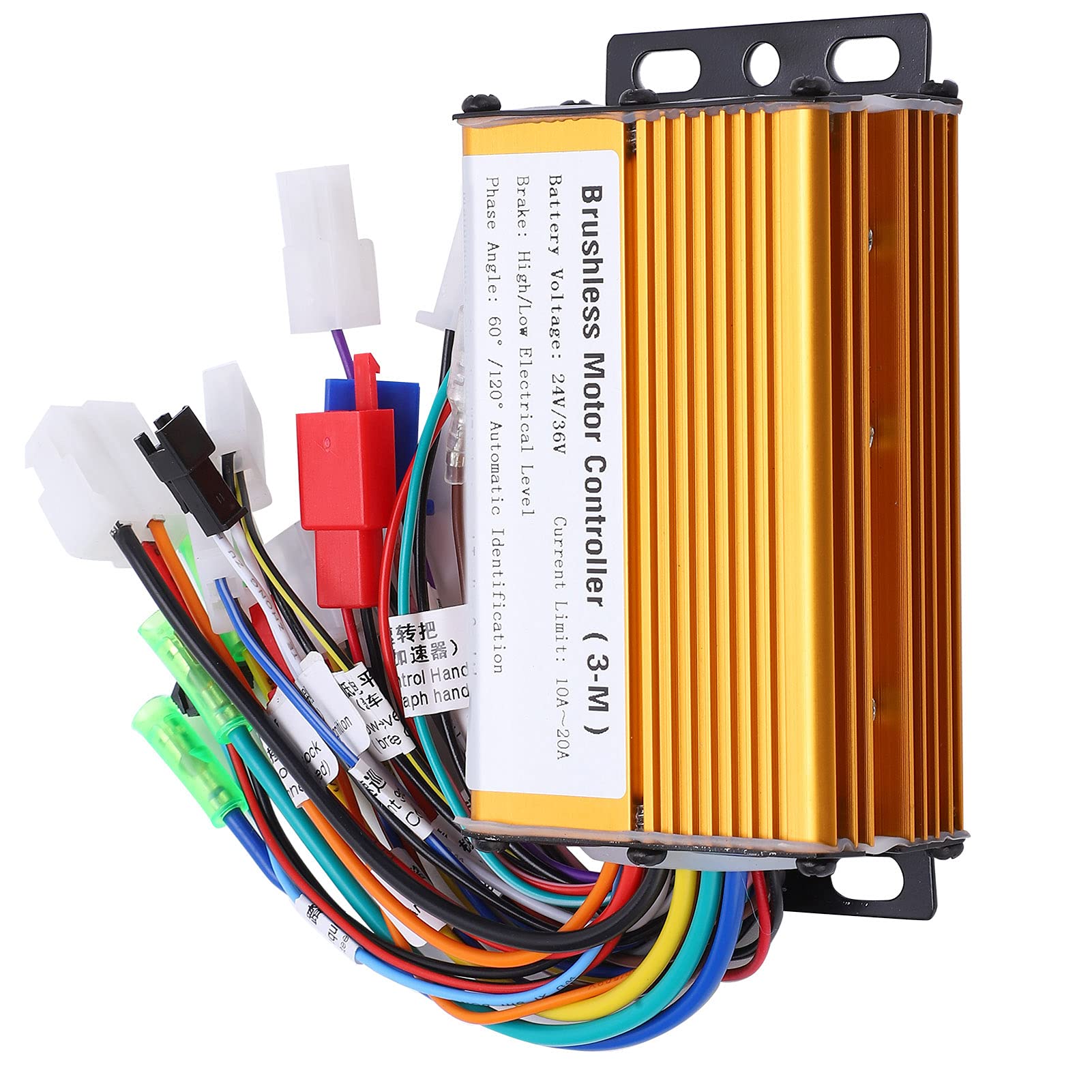 Shanrya 3 Mode Brushless Motor Controller - High Performance Electric Scooter Speed Controller with Professional Design & Stable Operation | Perfect for Commuting, Off-Road Riding & Urban Transportation