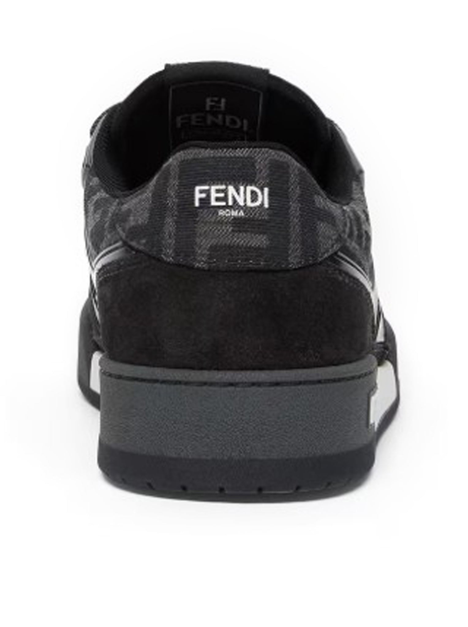 FENDI Match Sneakers for Women - Fashionable High-Top White Leather Shoes | Casual, Streetwear & Luxury Everyday Wear