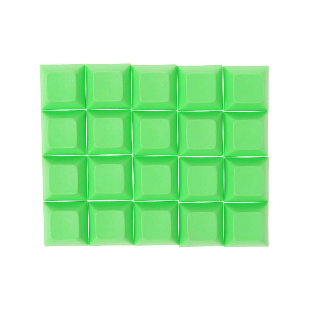PBT DSA Profile 1u Blank Keycaps for Mechanical Keyboards - Customizable Gaming Keycaps for Cherry MX Switches (Perfect for Typing, Gaming & Office Work)