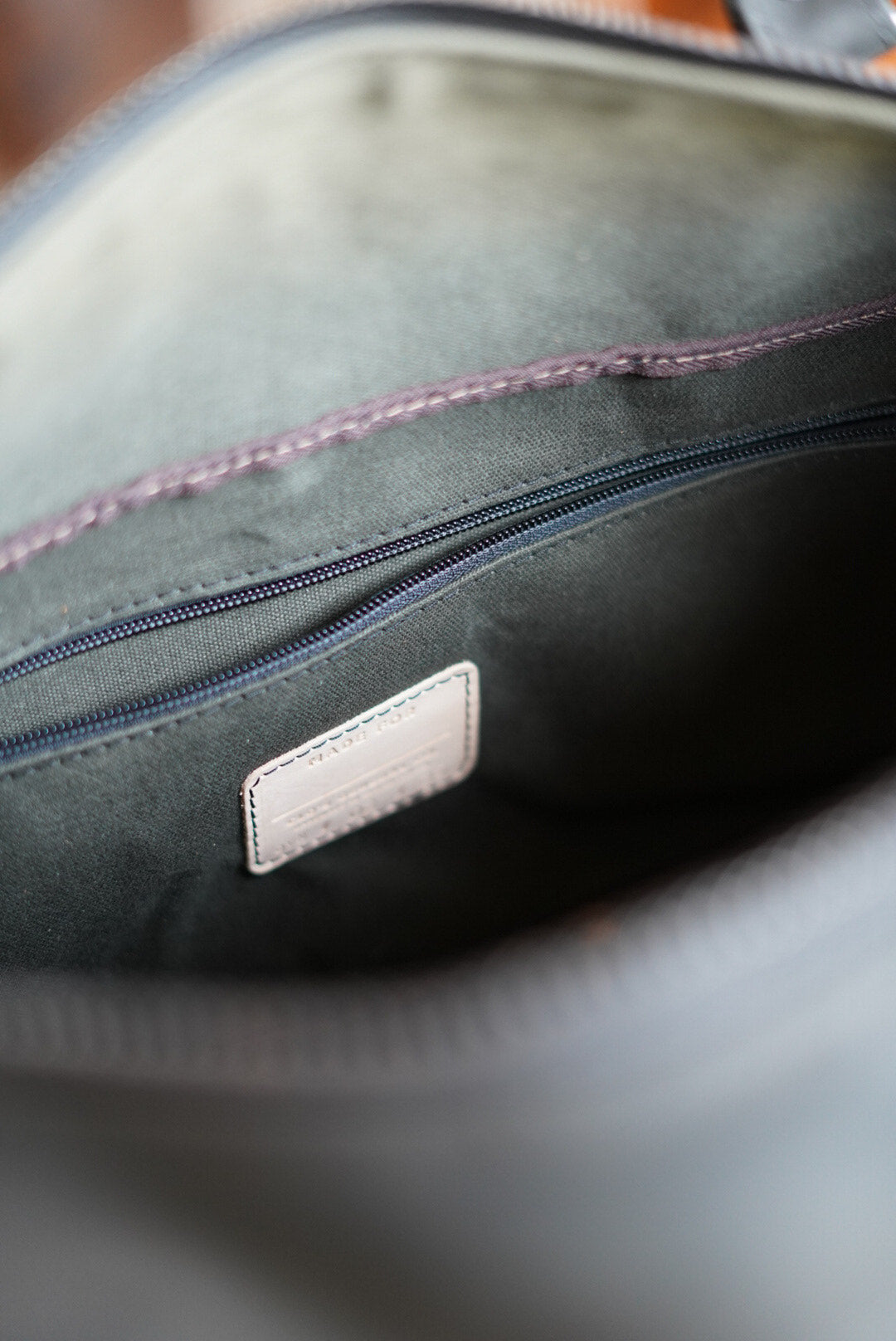 Premium Nubuck Onyx Overnight Duffle Bag - Water-Resistant Travel Duffel for Gym, Weekend Trips & Outdoor Adventures