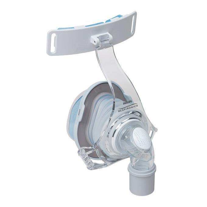 Philips Trueblue Nasal Mask for CPAP Therapy - Comfortable Sleep Apnea Solution with Quiet Airflow - Perfect for Nighttime Use & Travel