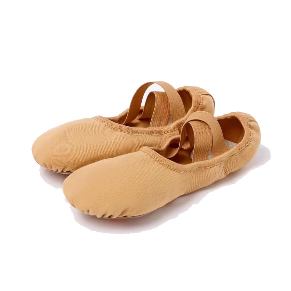 MSMAX Stretch Ballet Slippers - Comfortable Dance Shoes for Toddlers, Kids & Adults | Perfect for Ballet Class, Recital & Competition | Ideal for Dance Studios, Home Practice & Stage Performances | Great for Beginners, Professional Dancers & Gift Giving | Best for Ballet Training, Dance Performances & Everyday Wear | Use for Ballet Lessons, Dance Recitals, Theatrical Performances & Casual Wear
