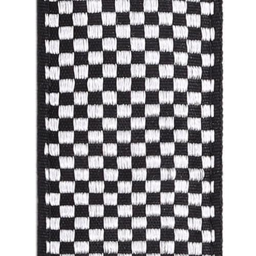 Black and White Fine Plaid