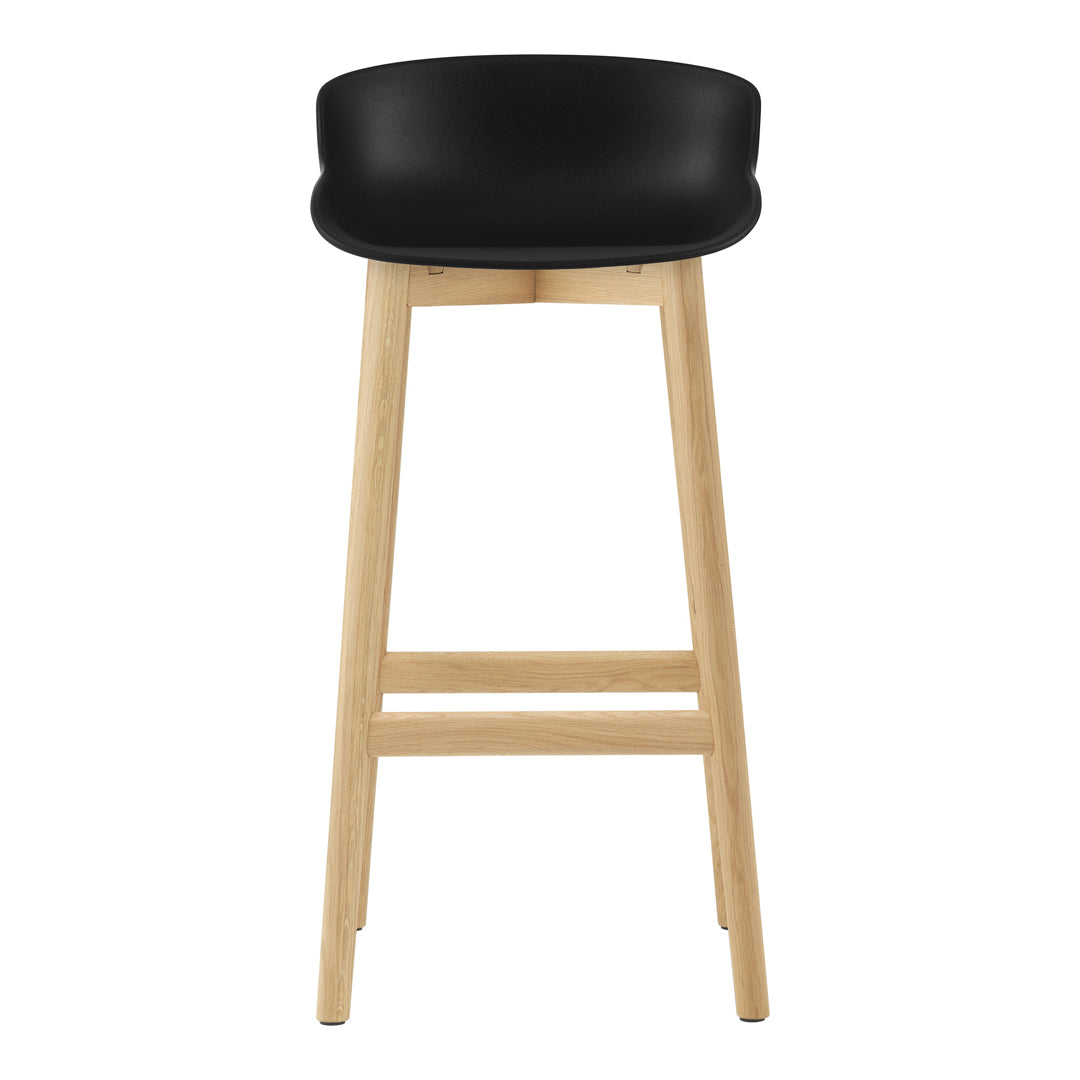 Premium Hyg Bar Stool with Solid Wood Base - Modern Kitchen Island & Home Bar Seating - Perfect for Dining, Entertaining & Small Spaces