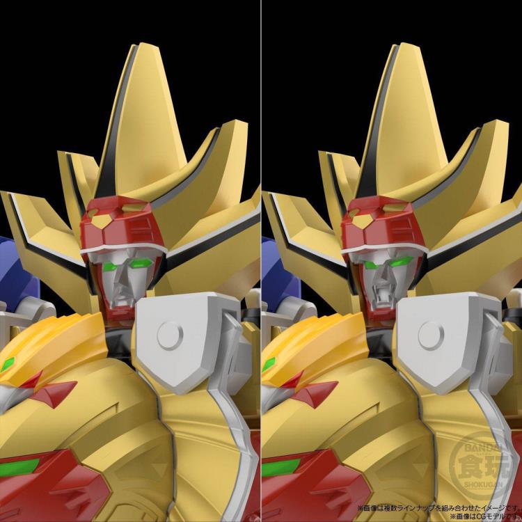 Bandai Shokugan Modeling Project SMP Hyakuju Sentai Gaoranger GaoKing Model Kit Set – Build & Display Your Own Super Sentai Robot for Collectors & Fans