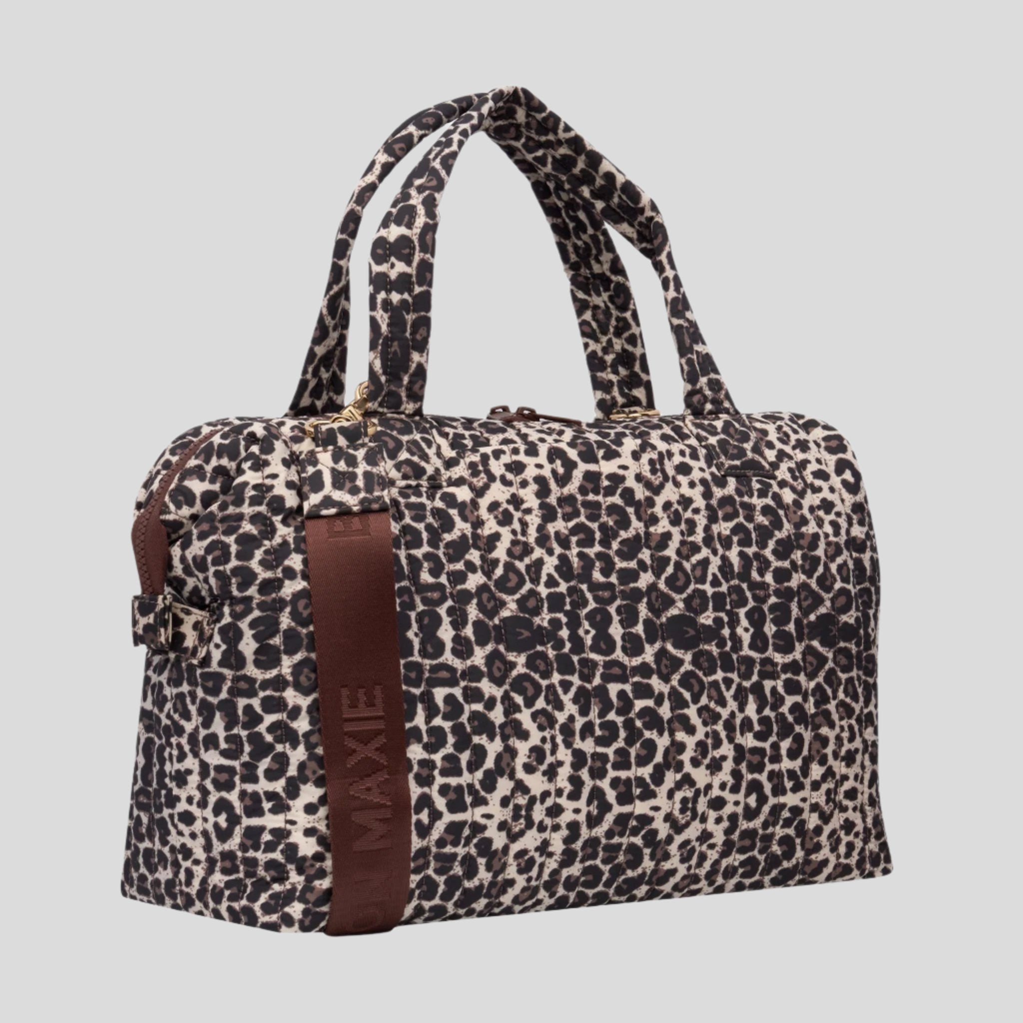 Large Puffy Pillow Crossbody Bag - Leopard Print Fashion Shoulder Purse for Women | Trendy Casual Outfit Accessory for Shopping, Travel & Daily Use