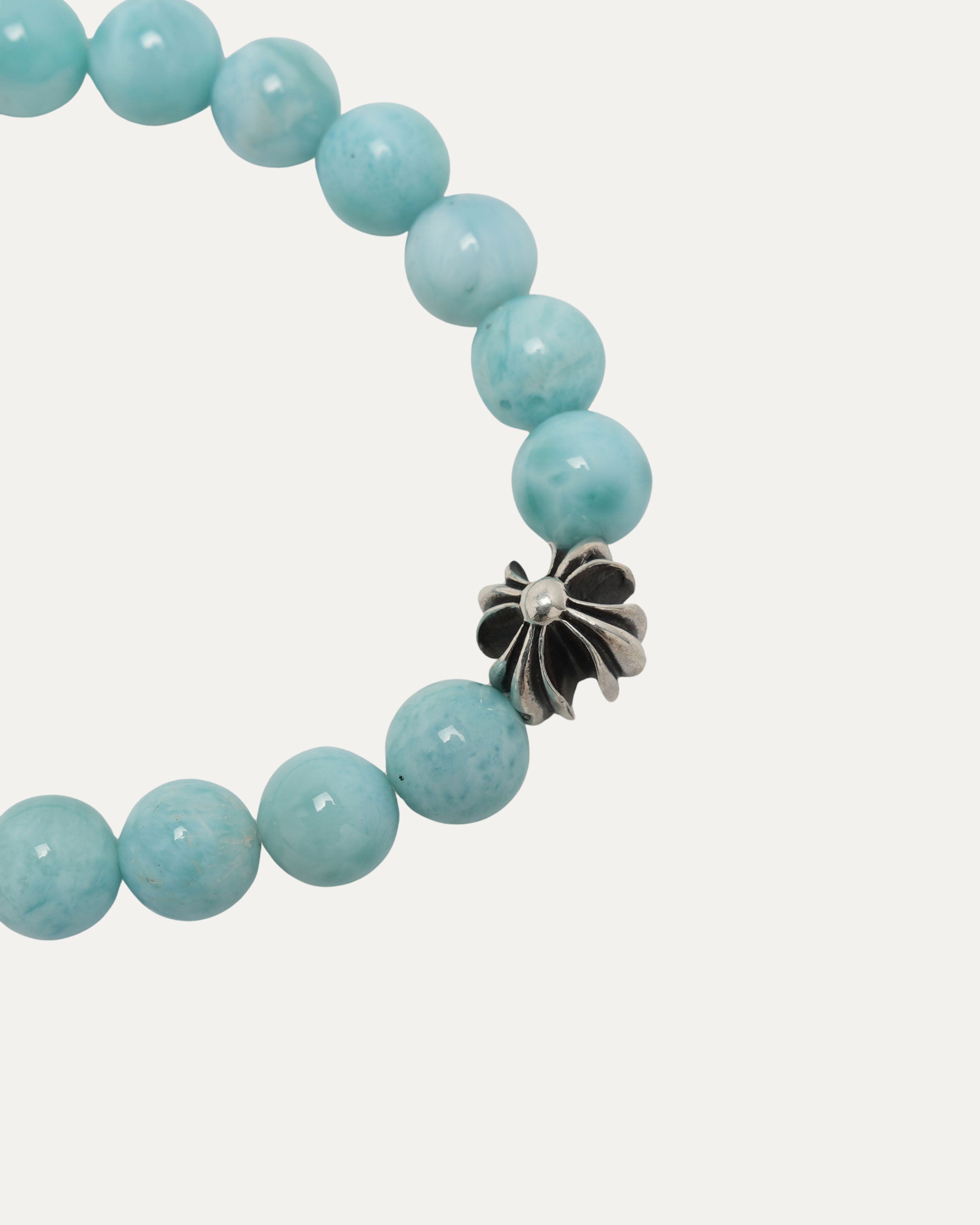 6mm Plus Cross Bead Bracelet for Women - Religious Christian Jewelry, Adjustable Stretch Elastic String, Stylish Spiritual Gift for Church, Baptism, Prayer & Everyday Wear