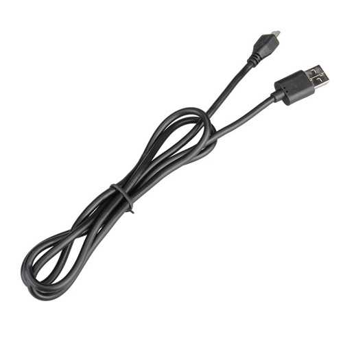 High-Speed Black Micro USB Cable for Tablet, PC, and Smartphone - Perfect for Charging & Data Transfer at Home, Office, or Travel