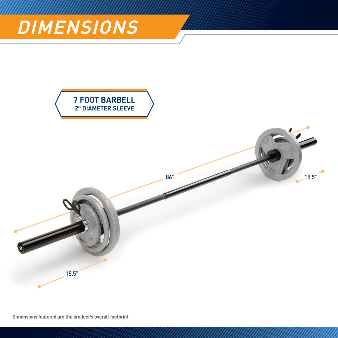 MCW 110lb Olympic Weight Set - Premium Barbell Weight Plates for Home Gym & Strength Training - Perfect for CrossFit, Powerlifting & Fitness Workouts