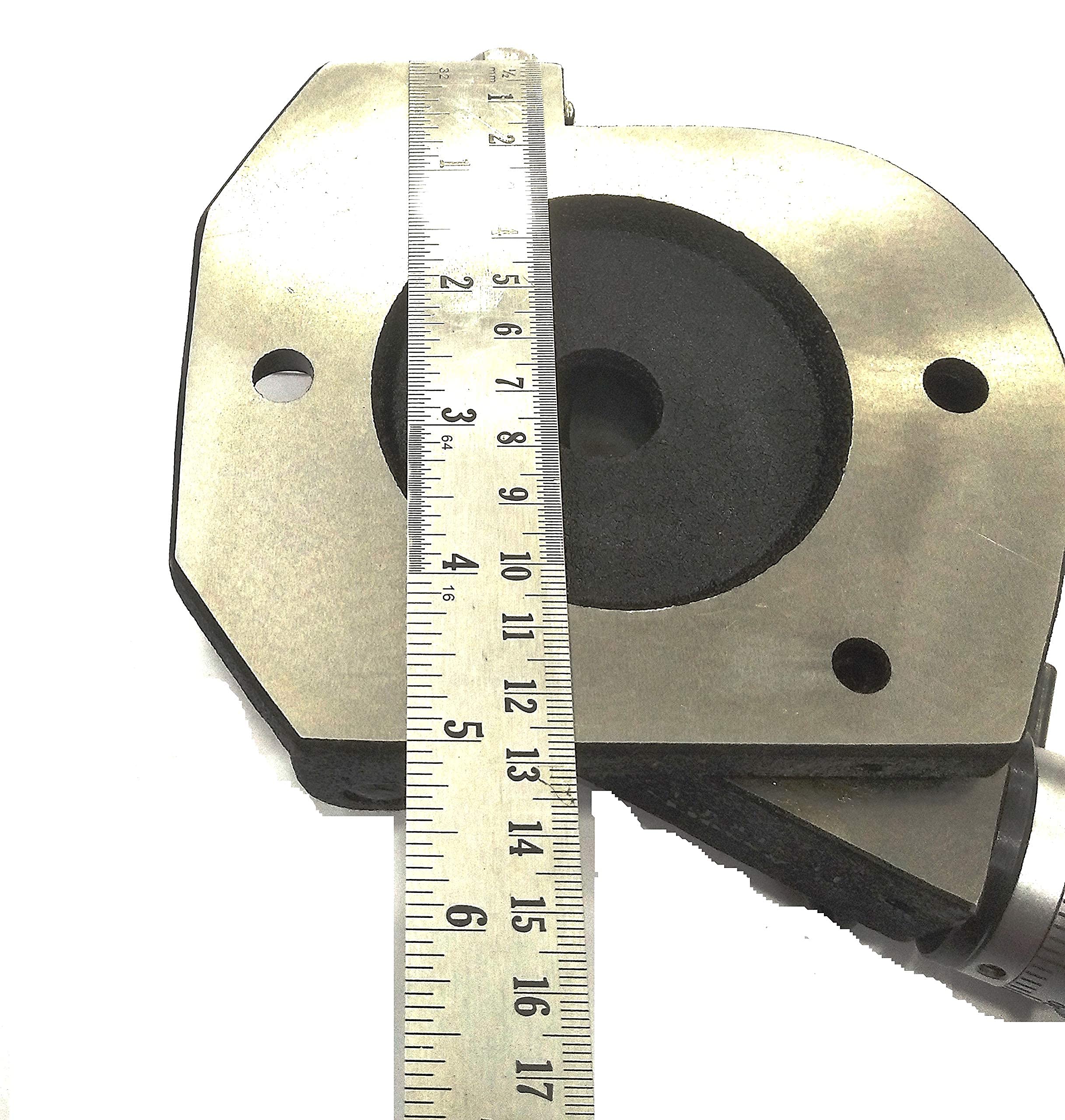 Precision 4-Inch/100mm Tilting Rotary Table with MT2 Bore for Milling & Lathe Work | Heavy-Duty Engineering Tool with 3 Slots | Perfect for Metalworking, CNC Machining & DIY Projects