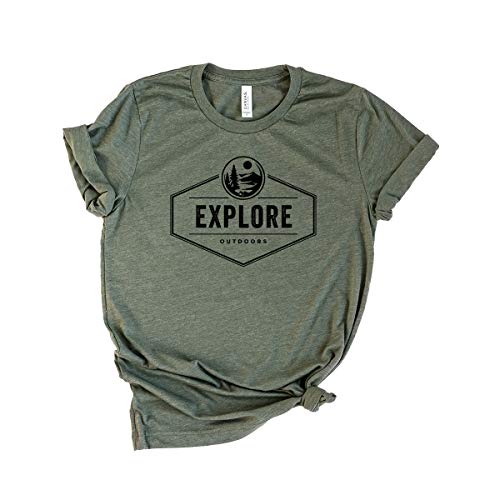 Army Green Crew Black Ink