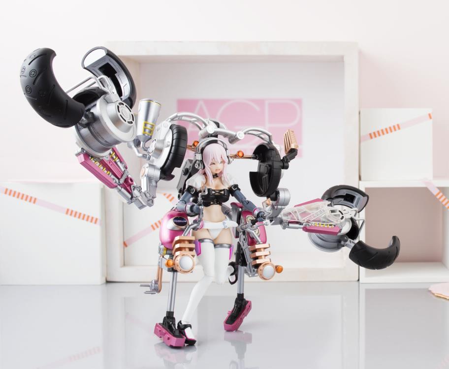 Bandai Armor Girls Project AGP Super Sonico with Super Bike Robo Nitro Action Figure - Anime Collectible for Display & Play | Perfect for Fans, Gifts, and Cosplay Scenes