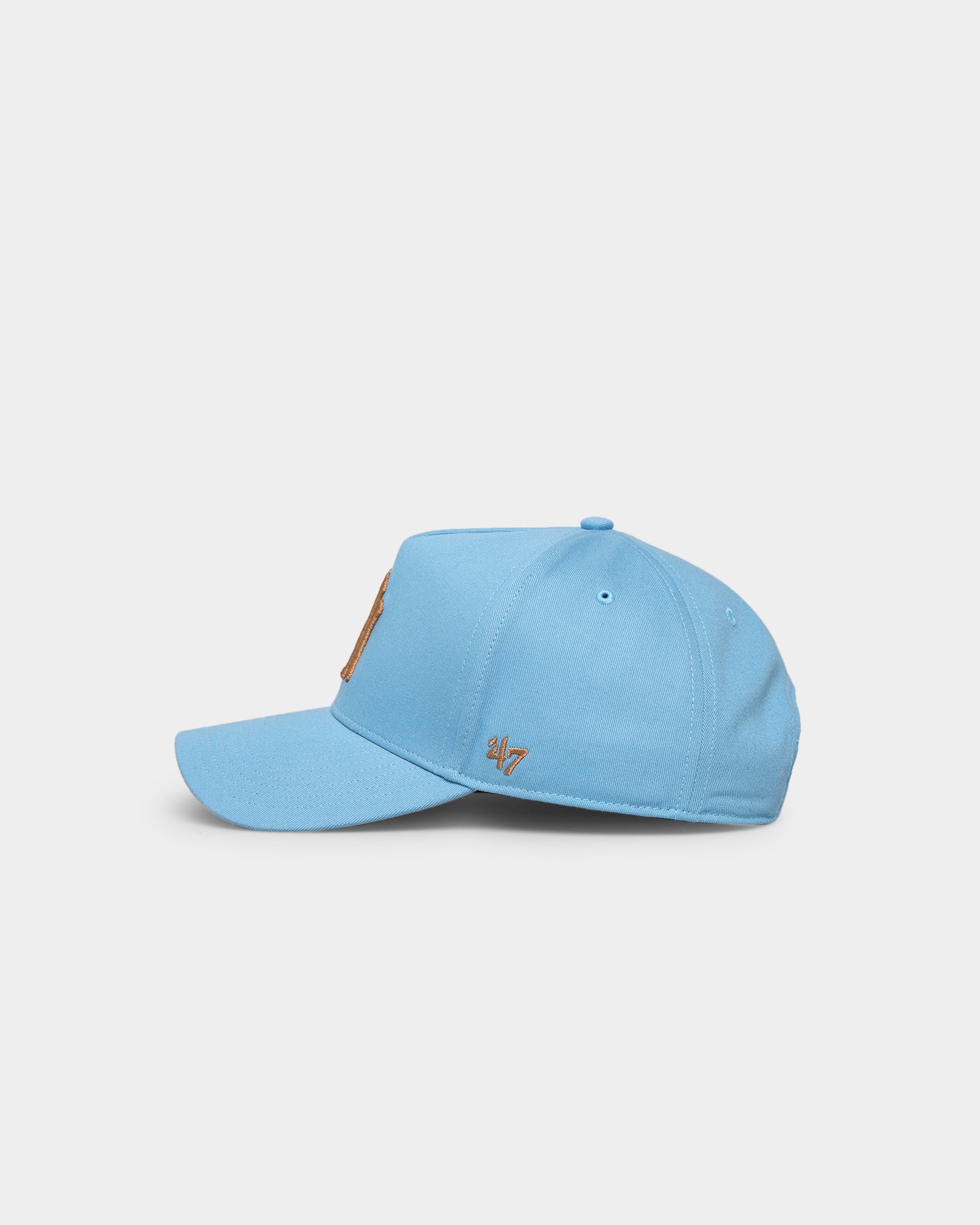 New York Yankees 'Desert Sky' 47 MVP DT Snapback Hat - Columbia/Camel Color | Official MLB Baseball Cap for Men & Women | Perfect for Games, Streetwear & Fan Collections