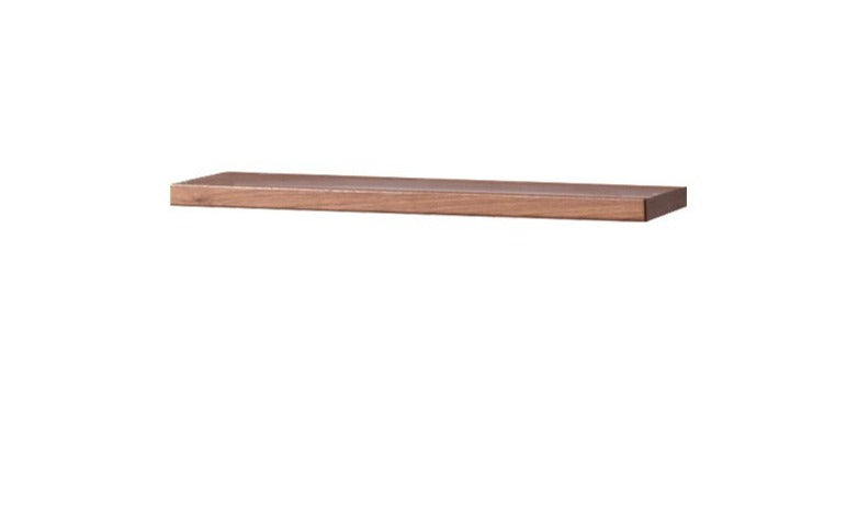 Solid Oak Wood Wall Shelf - Rustic Floating Shelf for Living Room, Bedroom, Kitchen Storage & Decor - Handmade Hanging Wall Rack for Home Organization