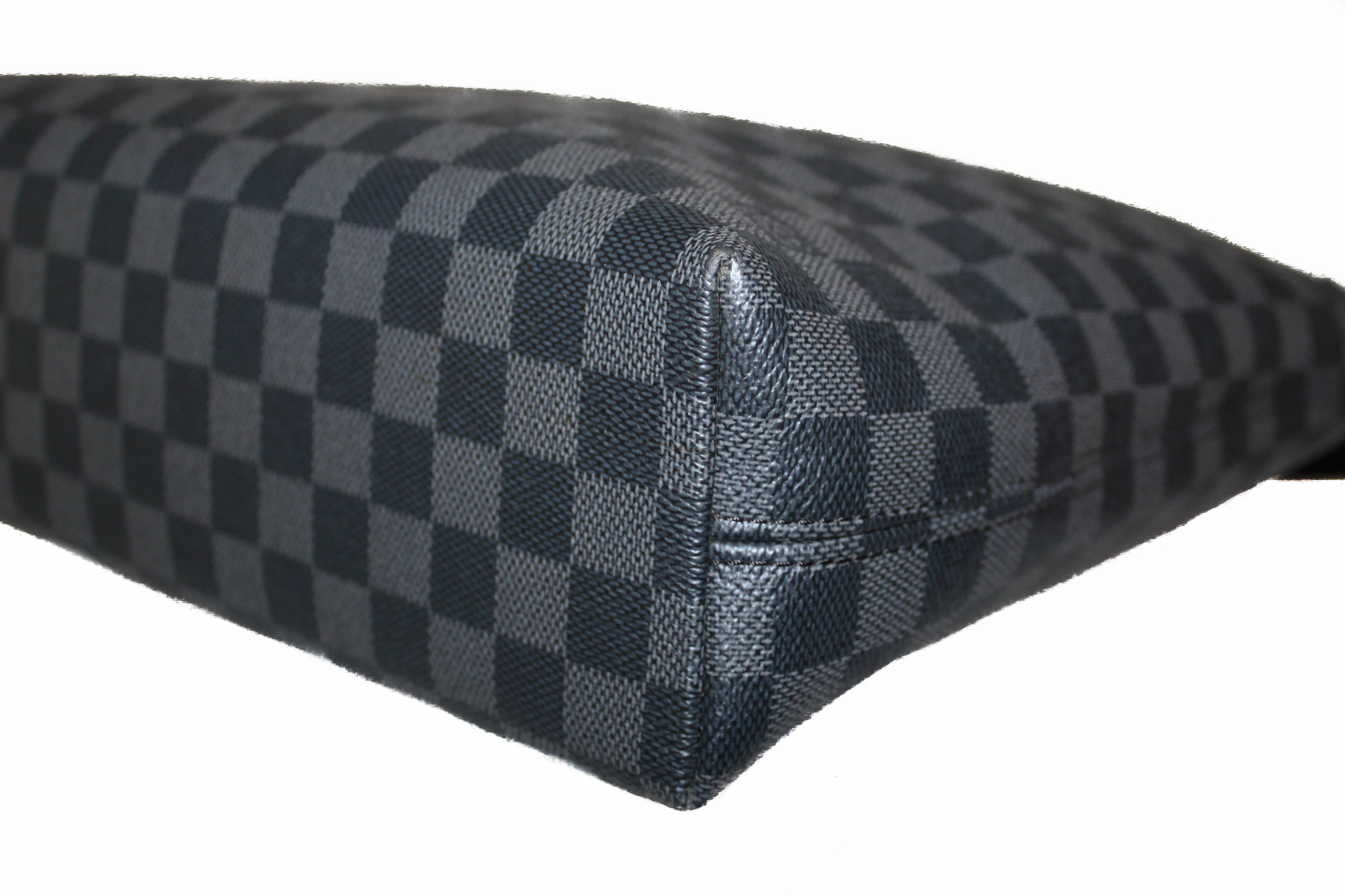 Authentic Louis Vuitton Damier Graphite Mick MM Messenger Bag for Men - Stylish Business & Travel Crossbody Bag - Perfect for Work, Commuting & Weekend Outings