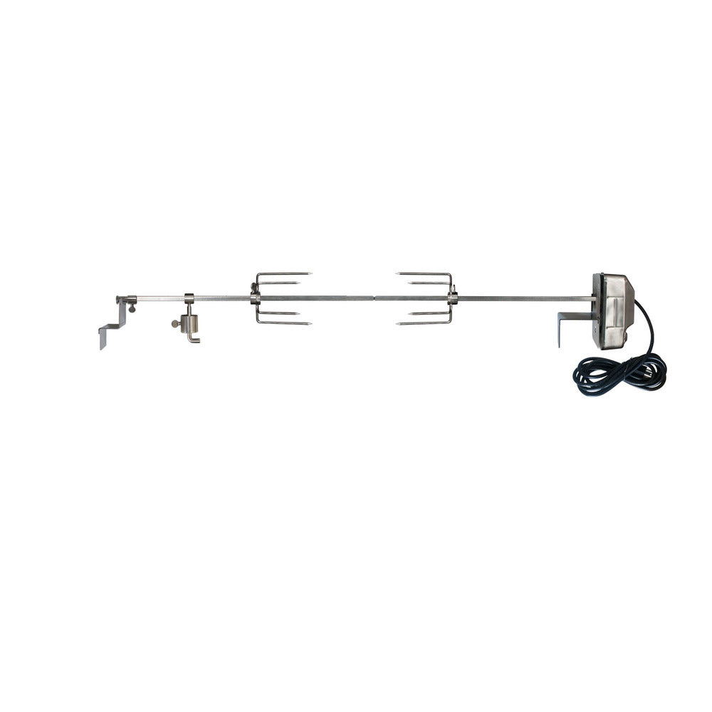 Green Mountain Grills Rotisserie Kit for Ledge & Peak Pellet Grills - Perfect for Rotisserie Chicken, Roasts & Kebabs - Outdoor BBQ Accessories for Backyard Grilling & Camping