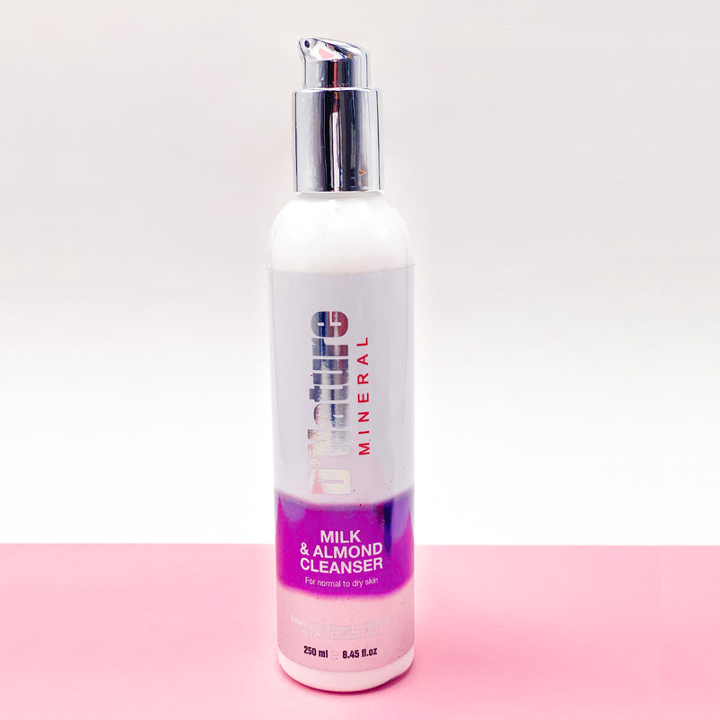 Best Milk & Almond Cleanser for Sensitive Skin - Gentle Face Wash for Dry & Acne-Prone Skin - Perfect for Daily Skincare Routine & Makeup Removal