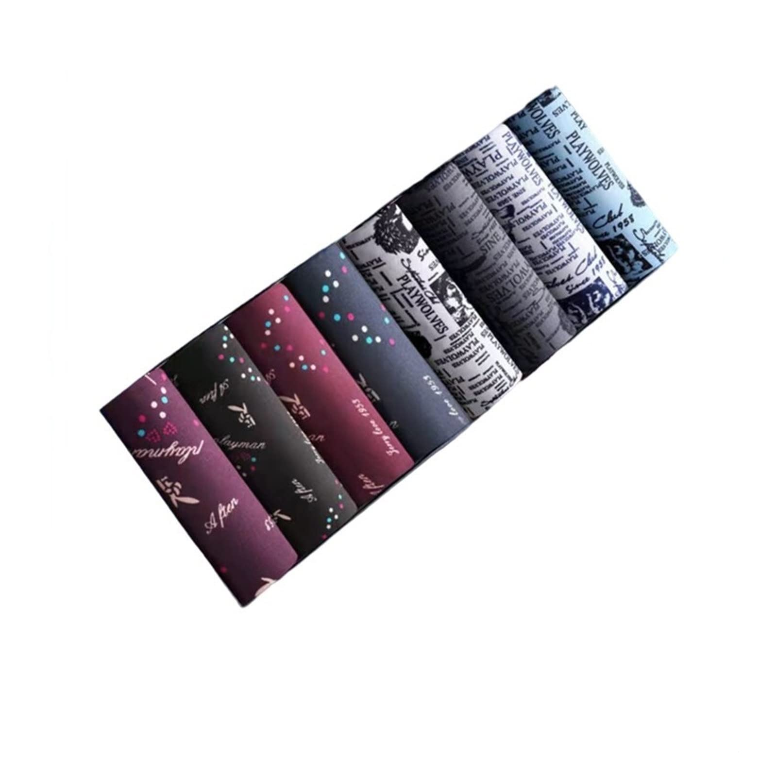 8 Pack Men's Boxer Briefs - Comfortable Breathable Underwear for Men, Plus Size Soft Cotton Shorts - Ideal for Daily Wear, Workout & Lounge