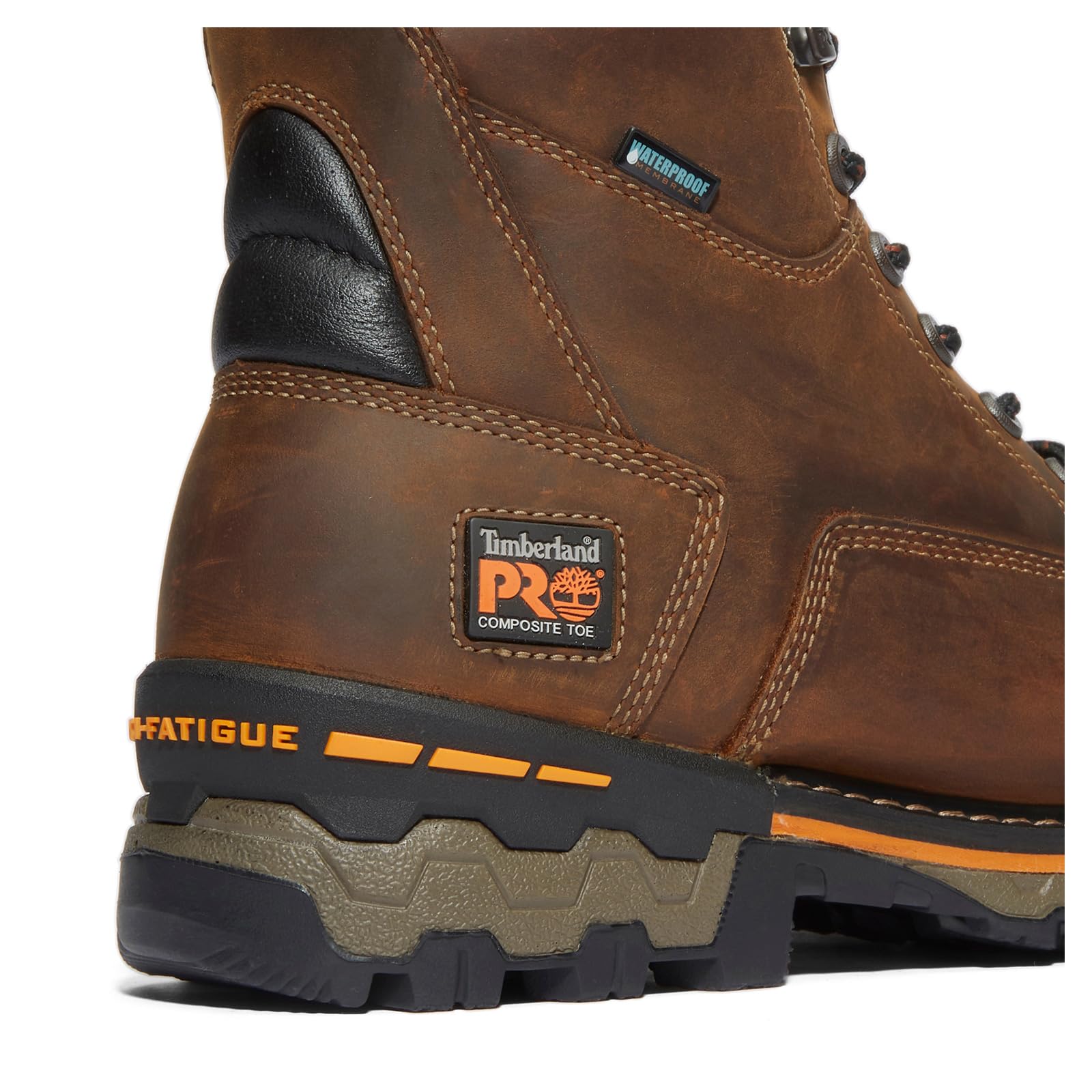 Timberland PRO Men's Boondock Composite Toe Waterproof Work Boots - Durable Industrial Safety Shoes for Construction, Warehouse & Outdoor Work