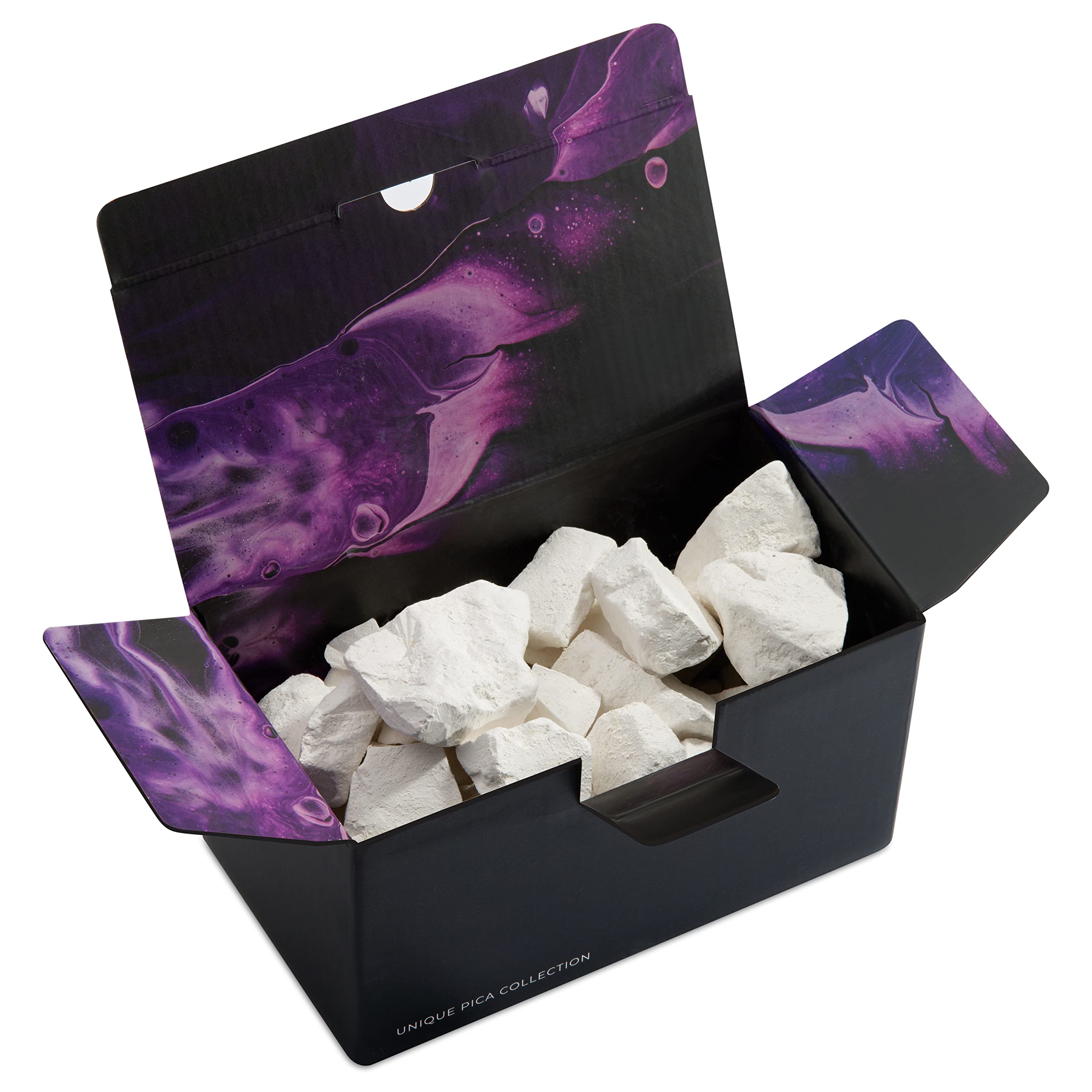 Chalkovsky Edible Chalk Chunks 35oz (1kg) - Natural, Organic Eating Chalk for Bone Health - Crunchy Russian Belgorod Chalk - Zero Additives, No Impurities - Perfect for Pregnancy Cravings, Pica Disorder & Calcium Supplement - White Chalk Sticks for Safe Consumption