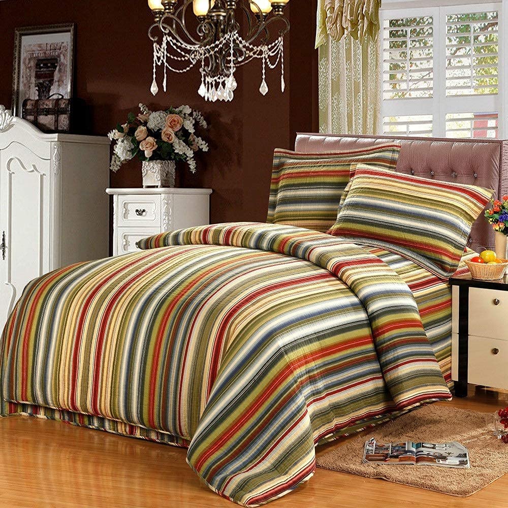 Premium 3-Piece Cotton Bedspread Set - Handmade, Washable, Soft & Breathable for Bedroom Decor | Perfect for Master Bedroom, Guest Room & Home Staging