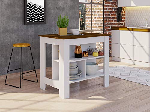 White/Walnut