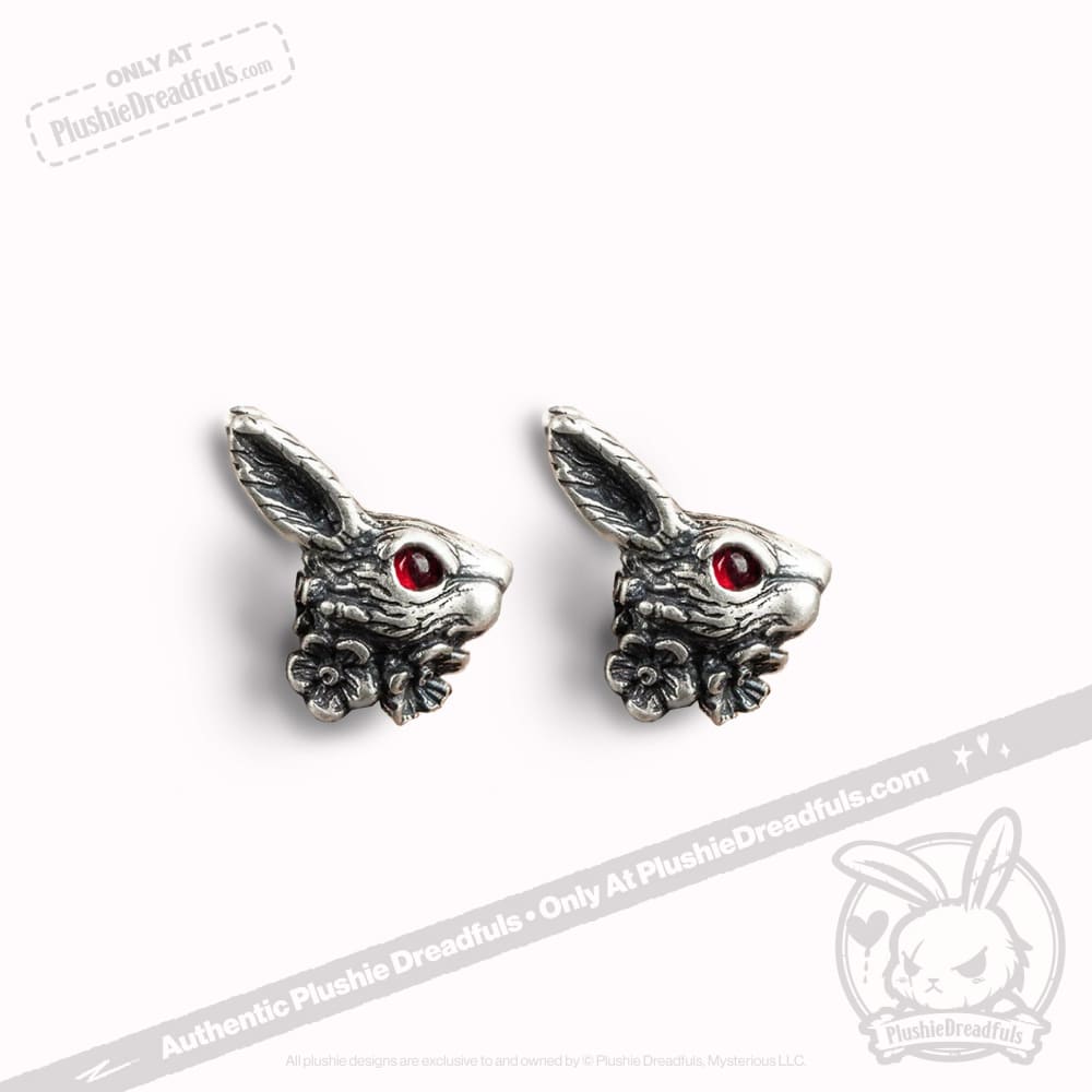 Sterling Silver Rabbit Stud Earrings for Women - Dainty & Elegant Jewelry Gift for Her - Perfect for Everyday Wear, Parties & Special Occasions