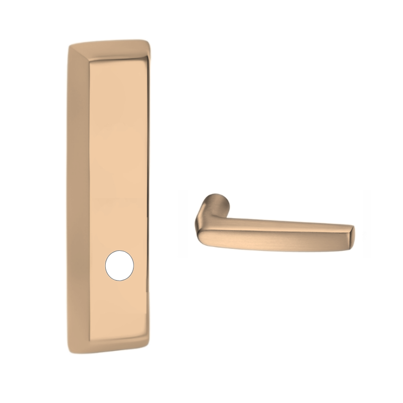 Corbin Russwin 103910ET Exit Device Trim with Passage Function - Georgia 103 Lever Escutcheon for ED5000 Series | Commercial Door Hardware for Office Buildings & Schools