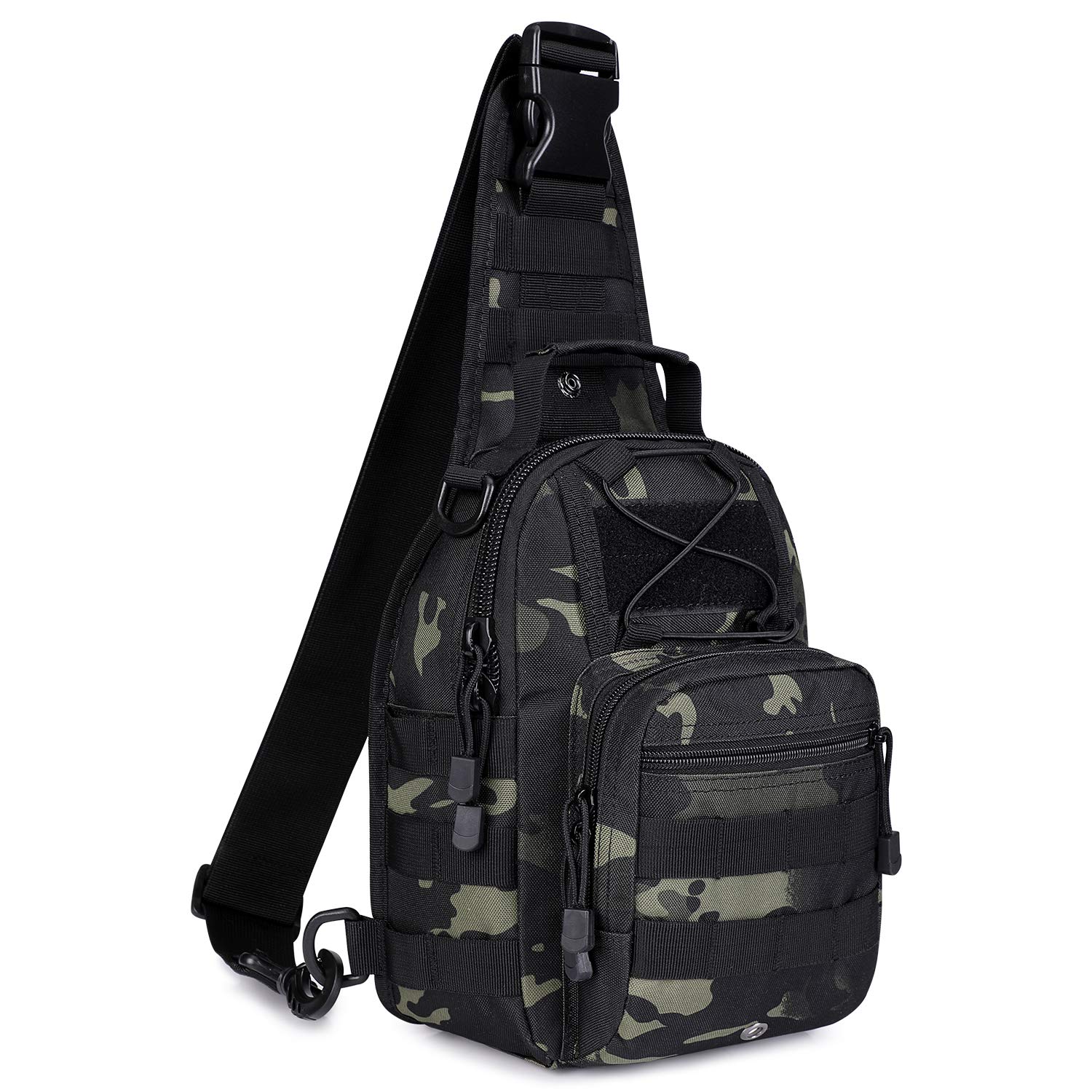 G4Free Tactical Backpack - Military Outdoor Sport Sling Shoulder Bag for Hiking, Camping & Everyday Carry - Durable EDC Backpack for Men & Women