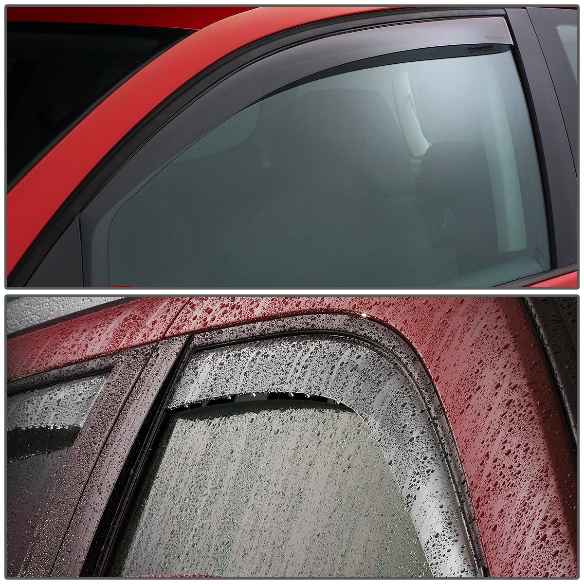 08-18 Dodge Challenger Window Visors | Side Window Deflectors & Rain Guards | Perfect for Rain Protection & Fresh Air Driving