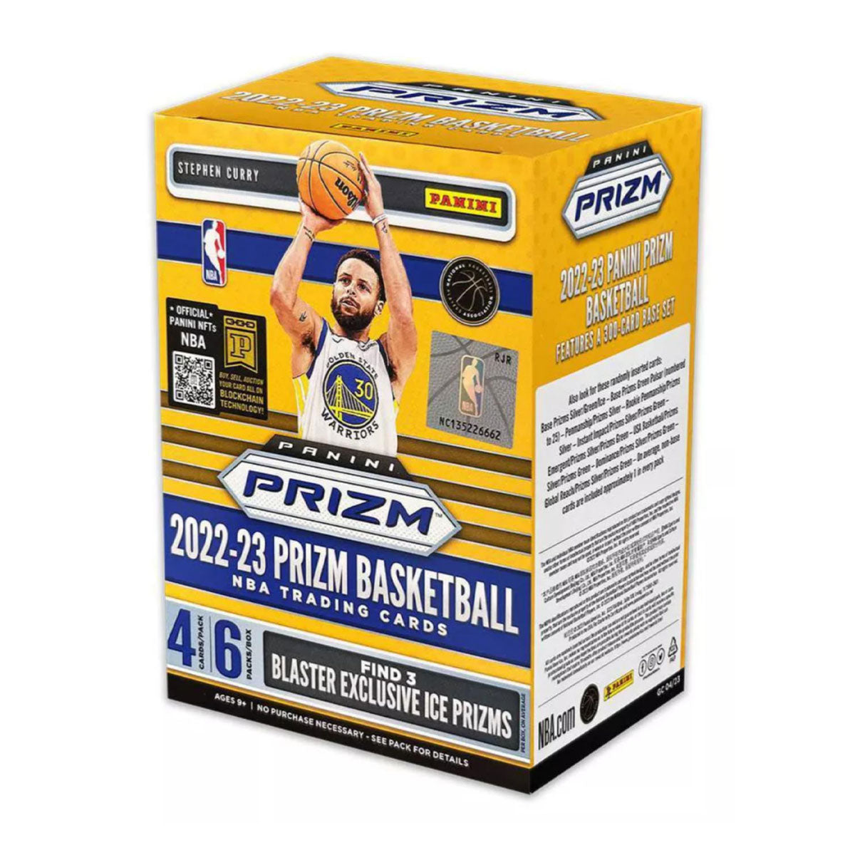 2022-2023 Panini Prizm Basketball Blaster Box - NBA Trading Cards Collection for Collectors & Fans - Perfect for Gifts, Investments, and Game Night Fun
