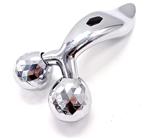 Body Slimming Roller & Face Roller - Skin Tightening & Firming Massage Tool for Face Lifting, Anti-Wrinkle Care & Body Contouring | Perfect for Home Spa, Facial Care & Lymphatic Drainage