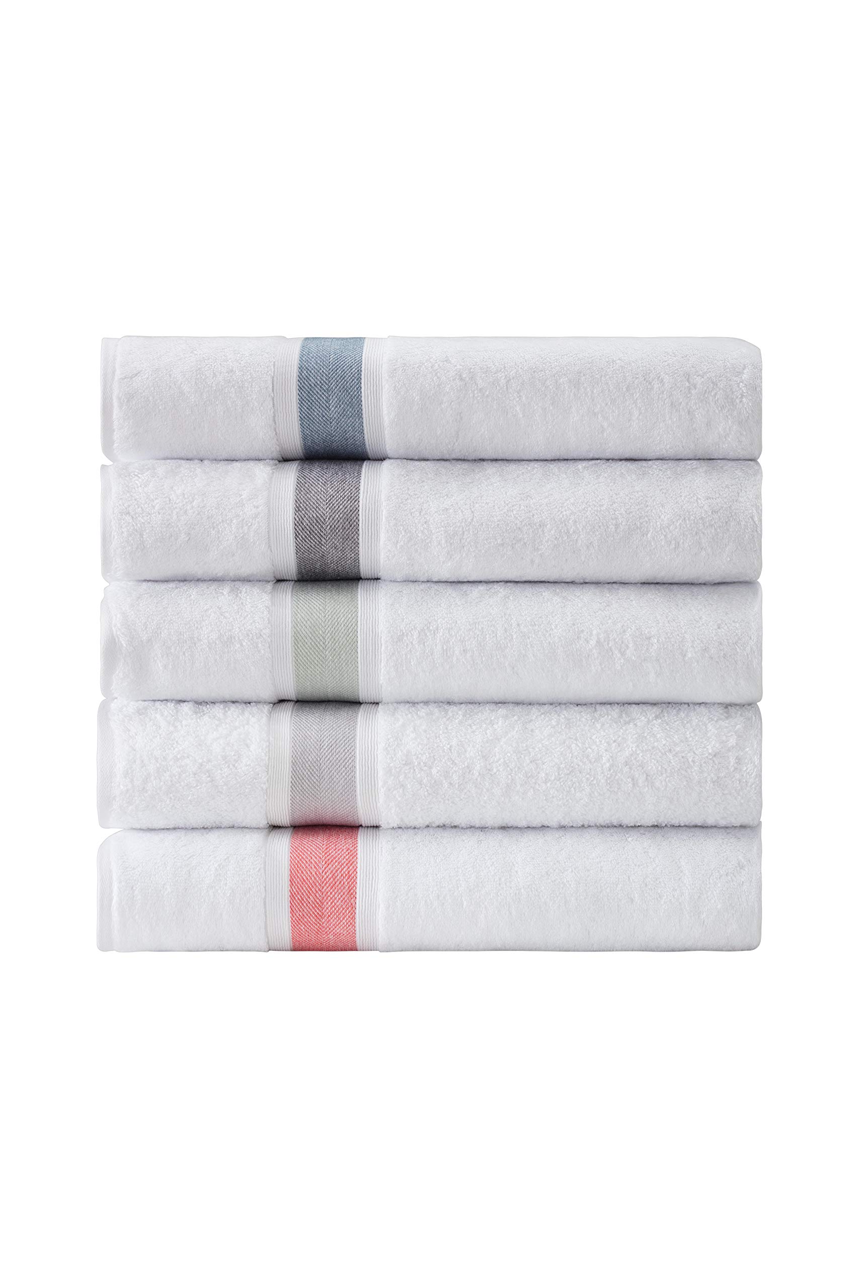 Premium 100% Cotton Turkish Bath Towels - Ultra Soft & Highly Absorbent, 900 GSM Heavyweight (35