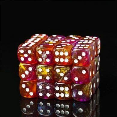 12ct d6 Dice Set - Autumnal Wrath Style for Tabletop RPG Games | Perfect for Dungeons & Dragons, Pathfinder & Board Game Nights